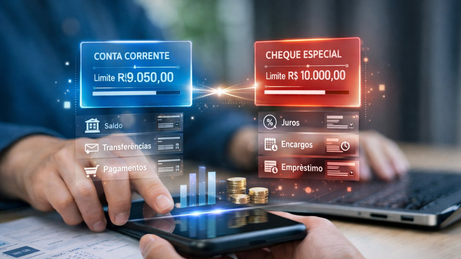 Conta corrente e cheque especial: a “simbiose” que pode enganar o perito